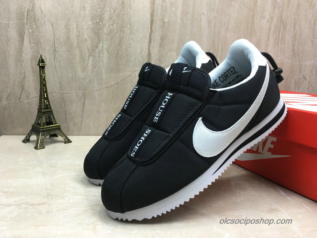 Kendrick Lamar X Nike Cortez Kenny IV Fekete/Fehér Cipők (AV2950-003)